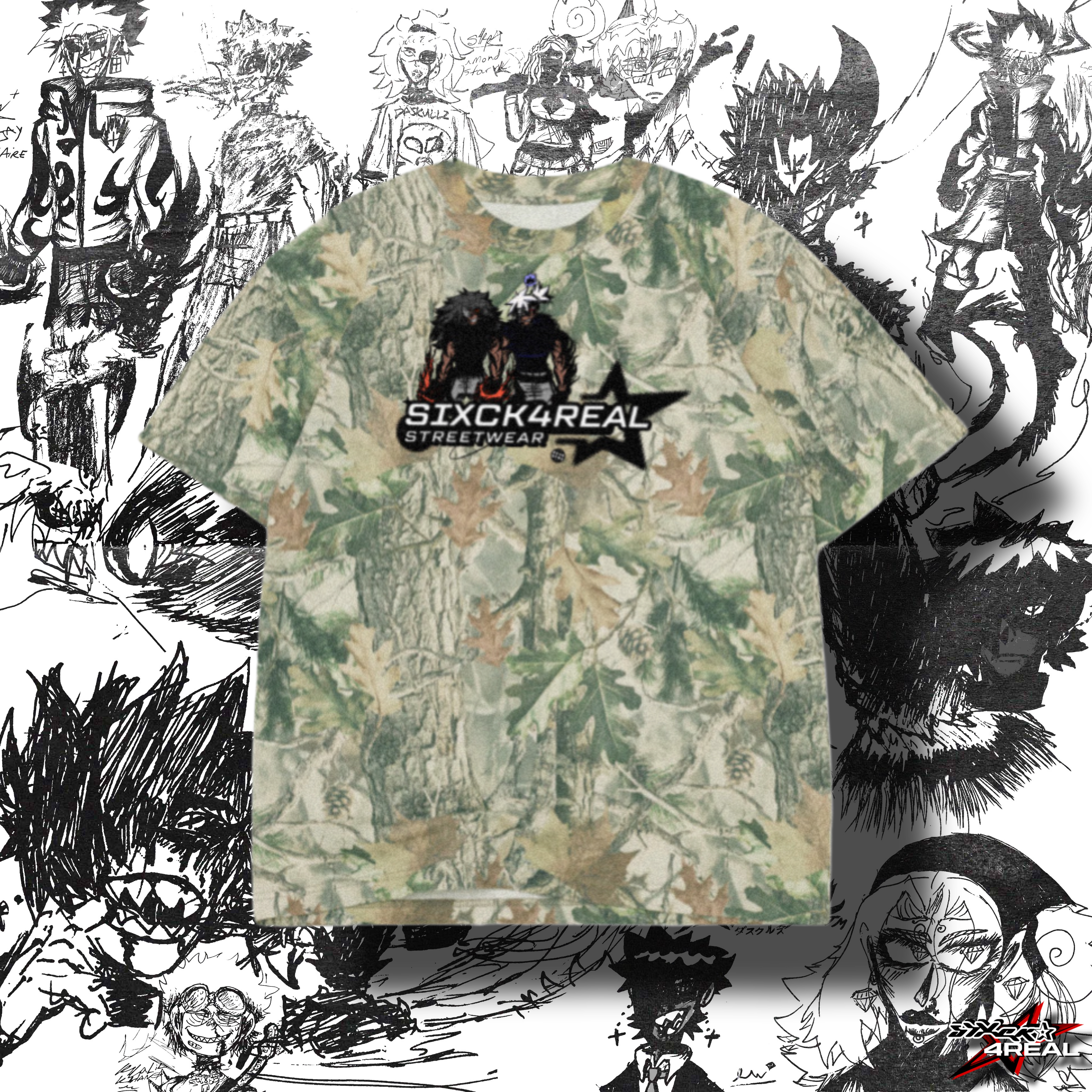 DOUBLE J CAMO Tee